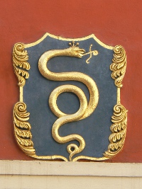 Domovní znamení zlatý had